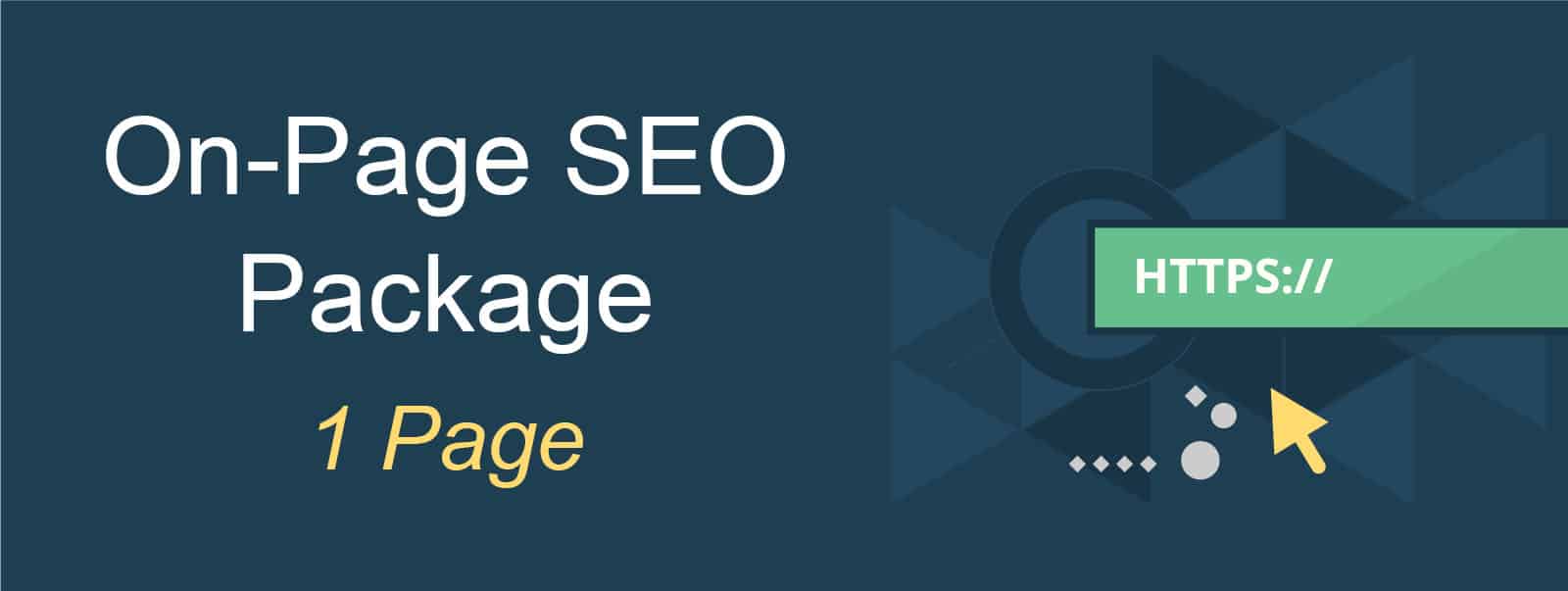 on-page seo package - 1 page